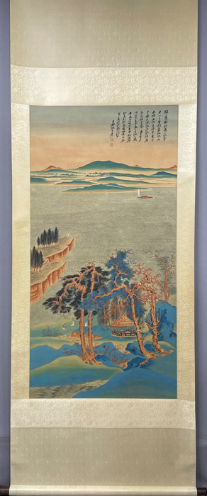 �Ŵ�ǧ����ϣ��ǧ�ｭɽͼ������������ �������Ʊ� ɽɫ������ �������޼� ���gԶ侻� ����ƽ��Ϧ �����粨 ���ۺδ��ͣ��ֻ���Ʒ